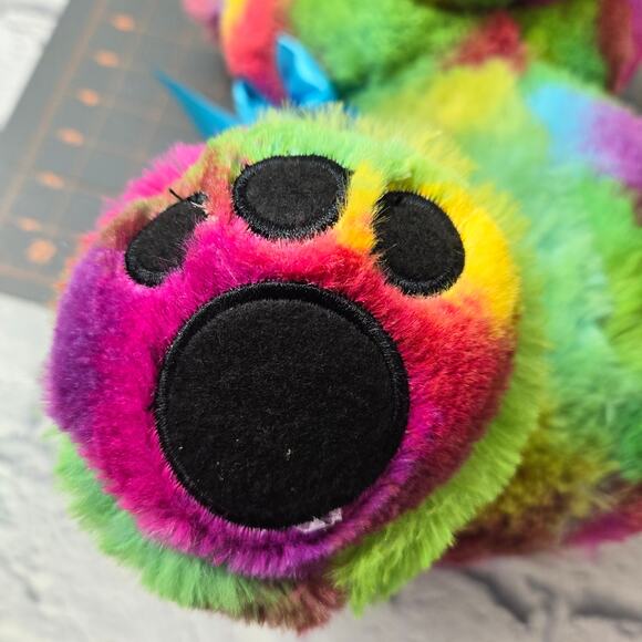 Breezy Progressive Plush Tie Dye Bear with Bow 2016 style 290881 - Picture 10 of 15
